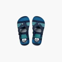 Reef Sandalen*Little Ahi sandalen junior deep sea stripes blue