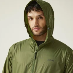 Regatta Regenkleding & -Laarzen*Pack It III regenjas heren nephrite green