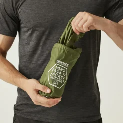 Regatta Regenkleding & -Laarzen*Pack It III regenjas heren nephrite green