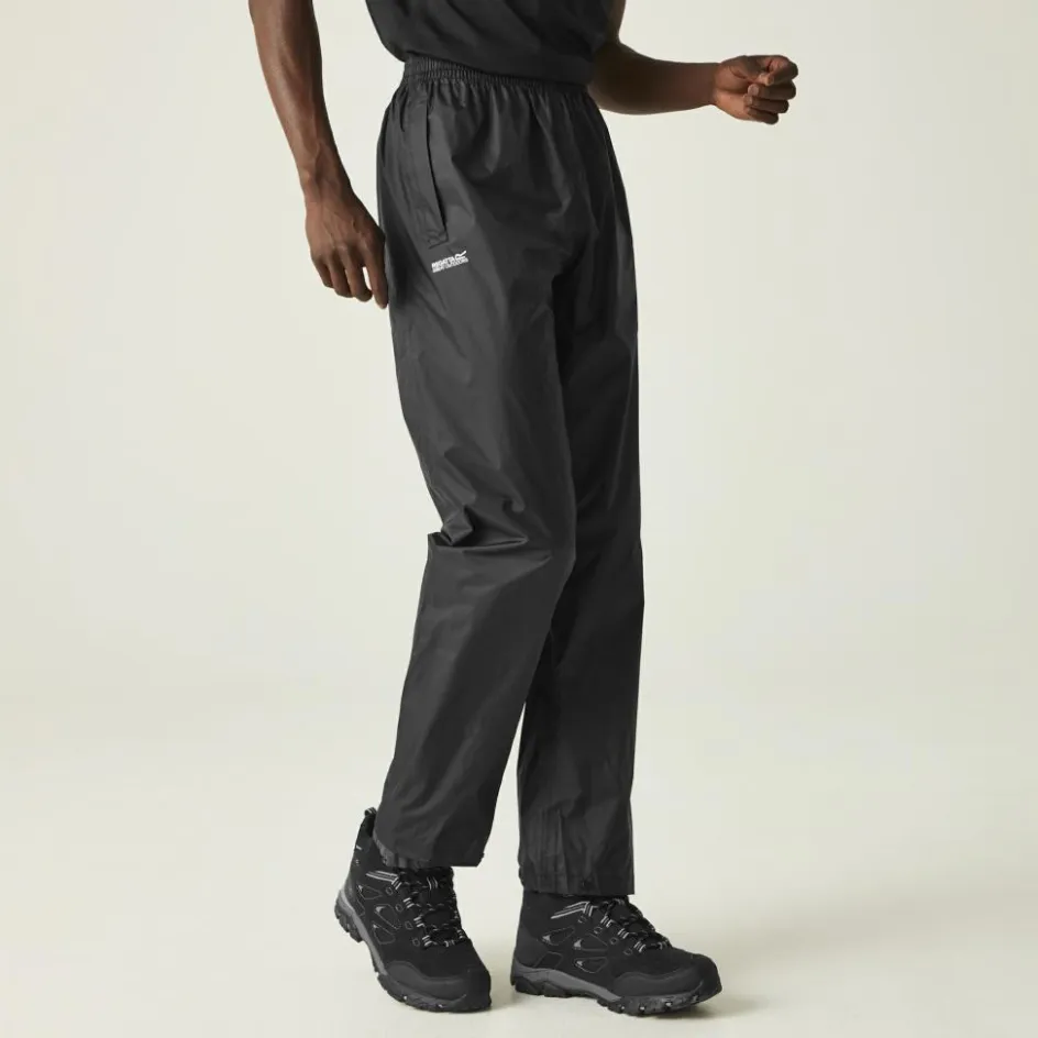 Regatta Regenkleding & -Laarzen*Pack It regenbroek heren black