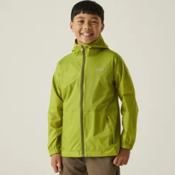 Regatta Regenkleding & -Laarzen*Pack It regenjas junior grenoble green