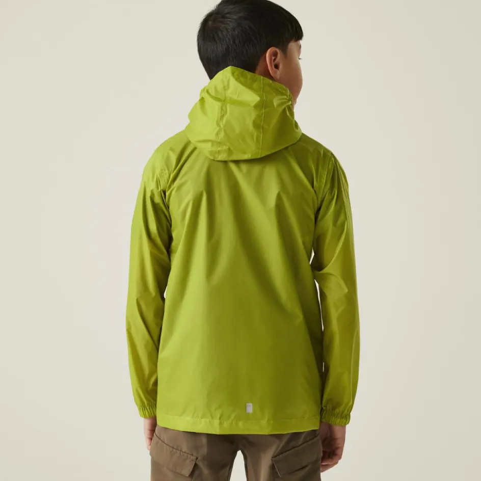 Regatta Regenkleding & -Laarzen*Pack It regenjas junior grenoble green
