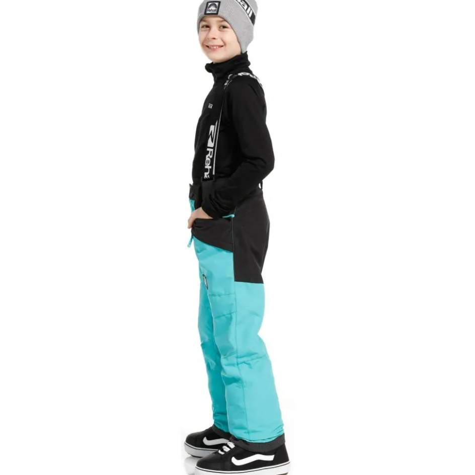 Rehall Wintersport|Skibroeken*Digger skibroek junior aqua black