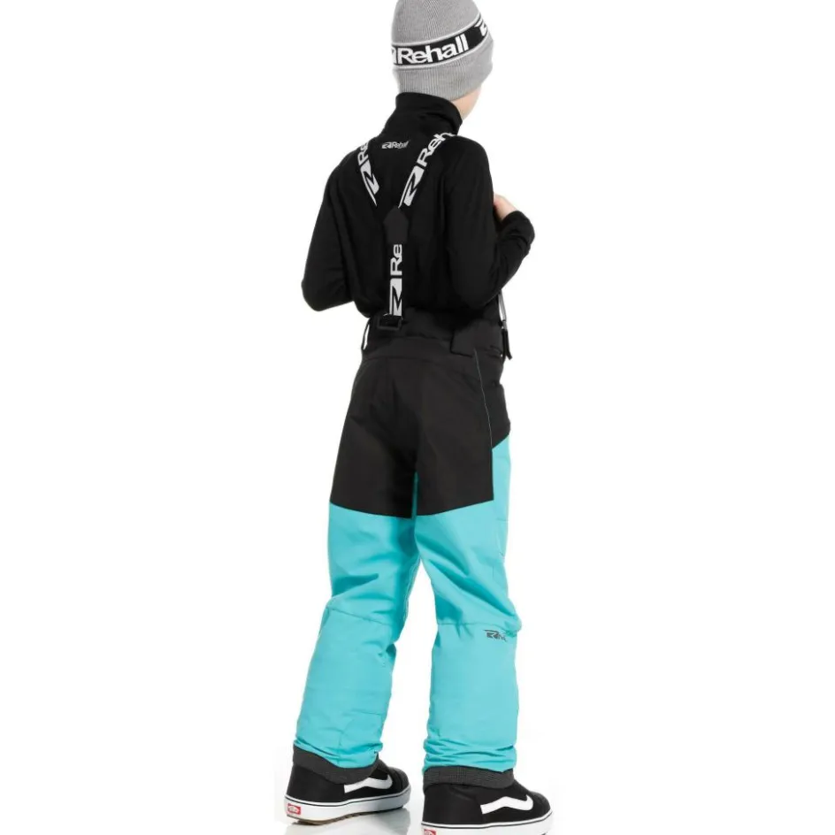 Rehall Wintersport|Skibroeken*Digger skibroek junior aqua black