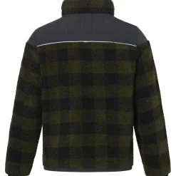 Rehall Ski Vesten|Wintersport*RITCHALL-R fleece vest heren olive check