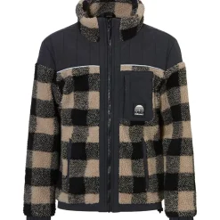 Rehall Ski Vesten|Wintersport*RITCHALL-R fleece vest junior stone check