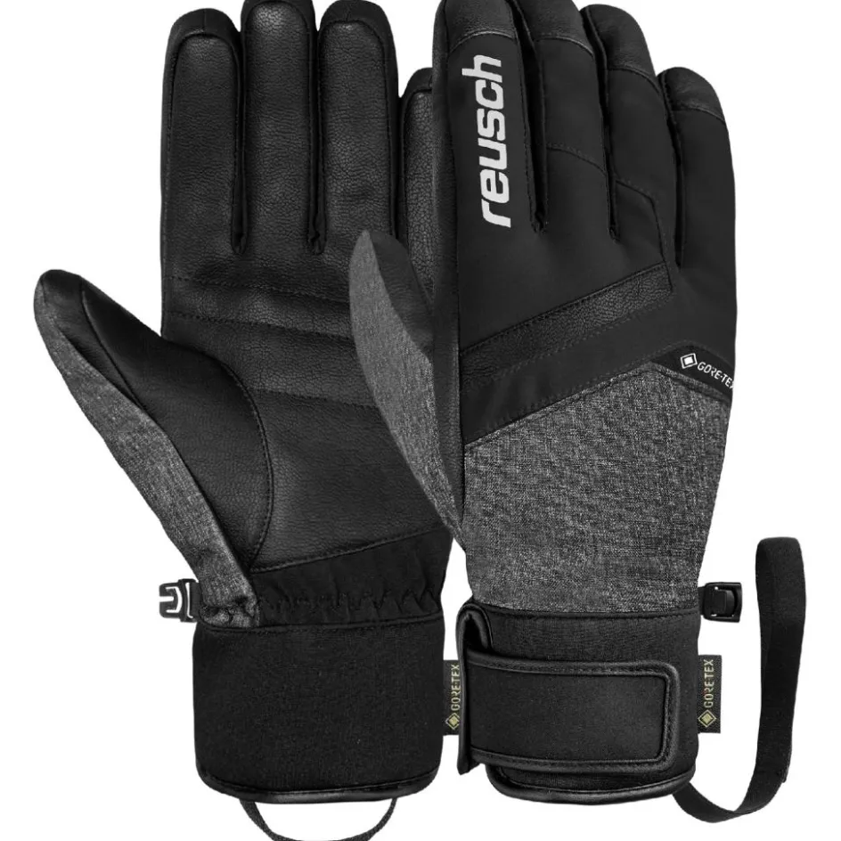 Reusch Handschoenen & Wanten|Wintersport*Booster GORE-TEX handschoenen heren black black melange