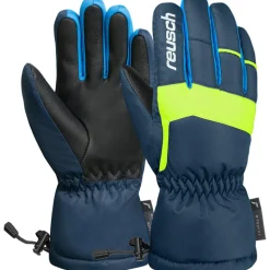 Reusch Handschoenen & Wanten|Wintersport*Charlie R-TEX XT handschoenen junior black dress blue saf yellow