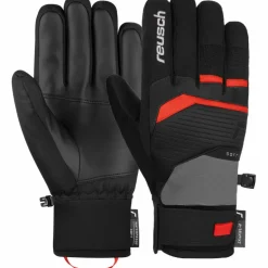 Reusch Handschoenen & Wanten|Wintersport*Venom R-TEX XT handschoenen heren steel gray fire  red