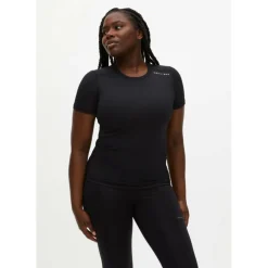 Röhnisch Sportshirt*Jacquard shirt dames black