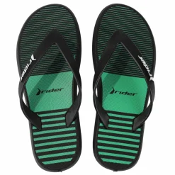Rider Slippers*R1 Style Kids slippers junior black green