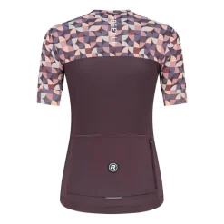 Rogelli Fietskleding*Essential Graphic fietsshirt dames bordeaux coral