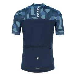 Rogelli Fietskleding*Essential Graphic fietsshirt heren blauw