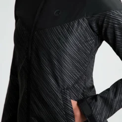 Rogelli Hardloopkleding*Essential Hi Vis hardloopjack dames zwart  reflection