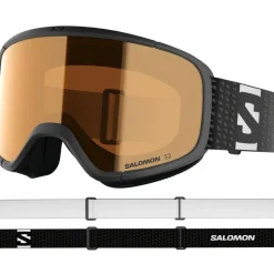 Salomon Skibrillen|Wintersport*Lumi Acces skibril junior tonic orange black