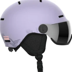 Salomon Skihelmen|Wintersport*Orka Visor skihelm junior evening haze