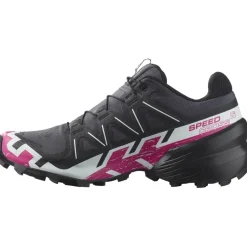 Salomon Hardloopschoenen*Speedcross 6 hardloopschoenen dames ebony white berry