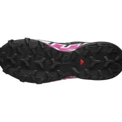 Salomon Hardloopschoenen*Speedcross 6 hardloopschoenen dames ebony white berry