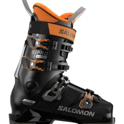 Salomon Skischoenen|Wintersport*S/Pro Alpha 100 LV skischoenen heren black orange tiger dark grey