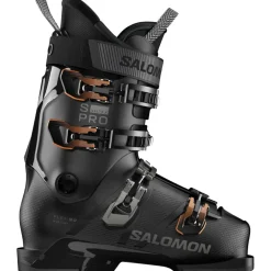 Salomon Skischoenen|Wintersport*S/Pro Delta X90 skischoenen heren black dark grey metallic orange tiger