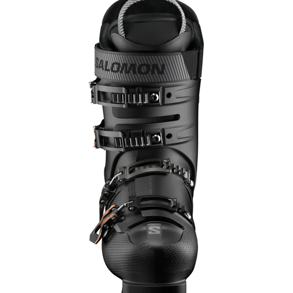 Salomon Skischoenen|Wintersport*S/Pro Delta X90 skischoenen heren black dark grey metallic orange tiger