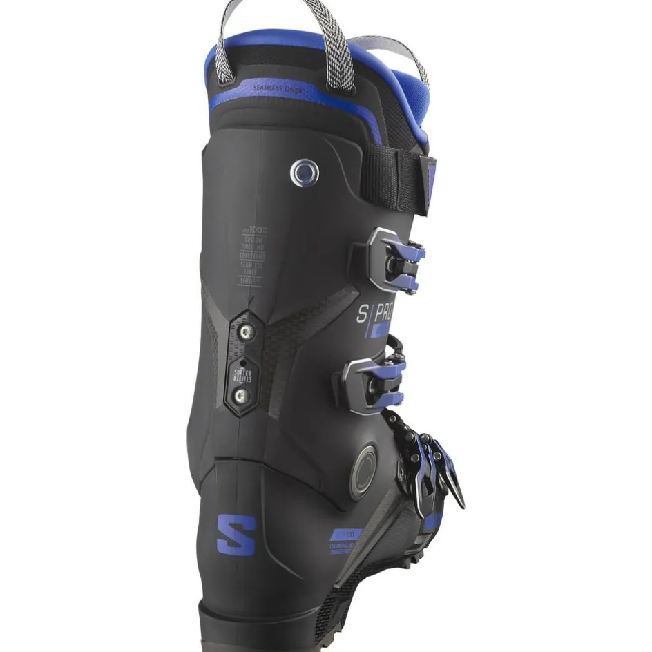 Salomon Skischoenen|Wintersport*S/Pro MV X100 skischoenen heren black beluga blue