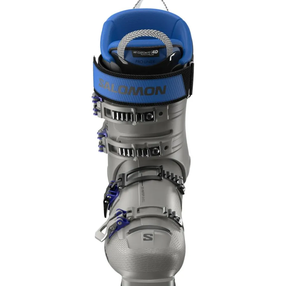 Salomon Skischoenen|Wintersport*S/Pro Supra 120 MV skischoenen heren steel grey black race blue