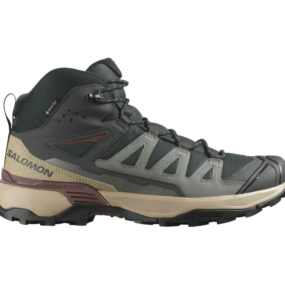 Salomon Wandelen|Wandelschoenen*X ULTRA 360 GORE-TEX wandelschoenen heren phantom desert tan rum raisin