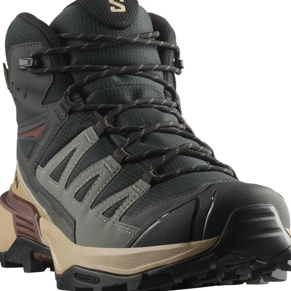 Salomon Wandelen|Wandelschoenen*X ULTRA 360 GORE-TEX wandelschoenen heren phantom desert tan rum raisin