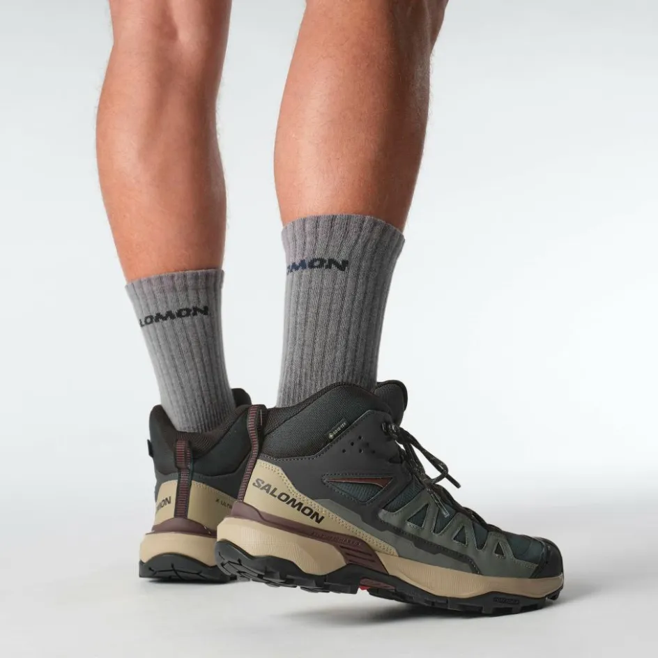 Salomon Wandelen|Wandelschoenen*X ULTRA 360 GORE-TEX wandelschoenen heren phantom desert tan rum raisin