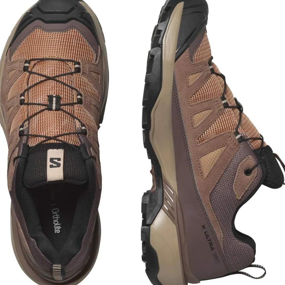 Salomon Wandelen|Wandelschoenen*X ULTRA 360 wandelschoenen dames cork cognac pepper