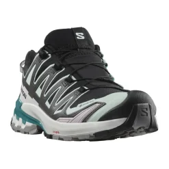 Salomon Wandelen|Wandelschoenen*XA Pro 3D V9 GTX wandelschoenen dames black bleached aqua harbor blue