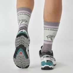 Salomon Wandelen|Wandelschoenen*XA Pro 3D V9 GTX wandelschoenen dames black bleached aqua harbor blue