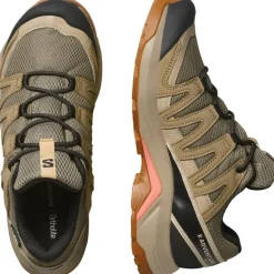 Salomon Wandelen|Wandelschoenen*X-ADVENTURE RECON GORE-TEX wandelschoenen dames falcon desert tan hyma pink