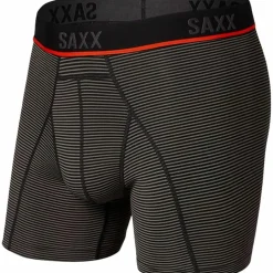 SAXX Sportondergoed*Kinetic mesh onderbroek heren grey feed stripe
