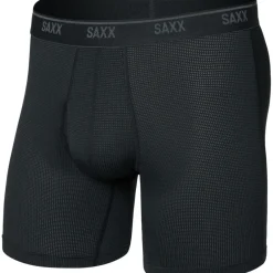 SAXX Sportondergoed*Quest Quick-Dry Mesh onderbroek heren black