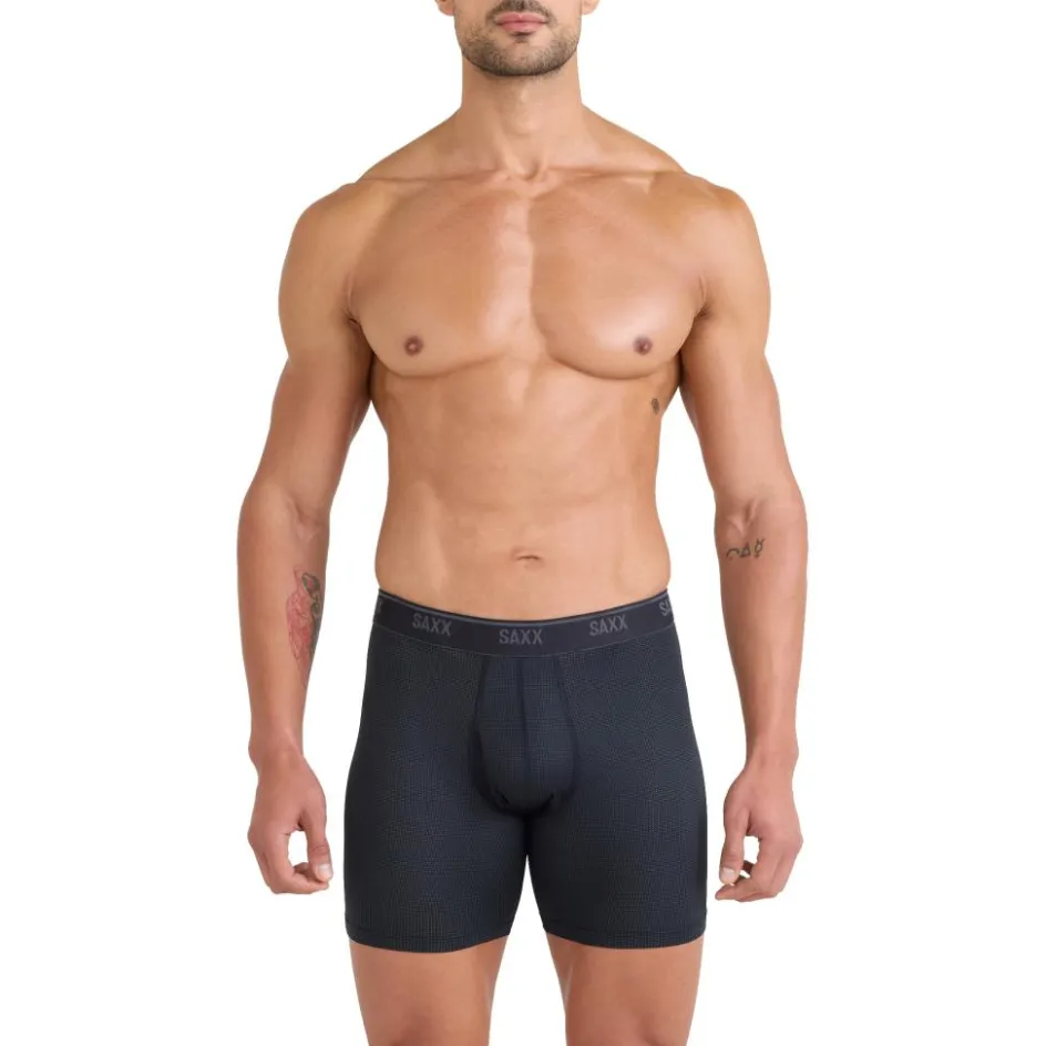 SAXX Sportondergoed*Quest Quick-Dry Mesh onderbroek heren black