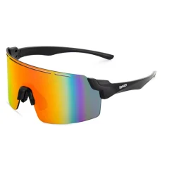 Sinner Zonnebrillen*Amla zonnebril smoke black red oil matte black