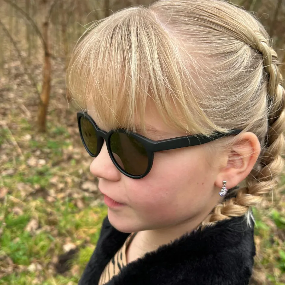 Sinner Zonnebrillen*Kecil zonnebril junior smoke gold oil matte black