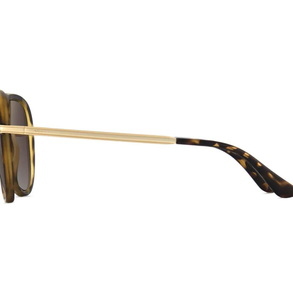 Sinner Zonnebrillen*Milan zonnebril gold mirror gold tortoise
