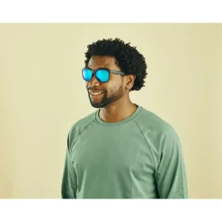 Sinner Zonnebrillen*Rockford zonnebril smoke icy blue oil matte black