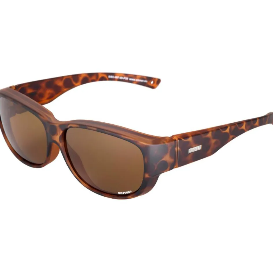 Sinner Zonnebrillen*Sunrise S Fit Over Polarized Sintec zonnebril brown brown tortoise