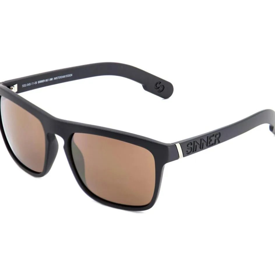 Sinner Zonnebrillen*Thunder zonnebril gold mirror black