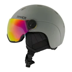 Sinner Skihelmen|Wintersport*TITAN VISOR skihelm matte moss green