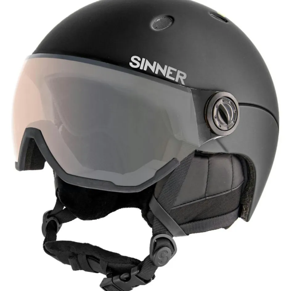 Sinner Skihelmen|Wintersport*TITAN VISOR skihelm matte black