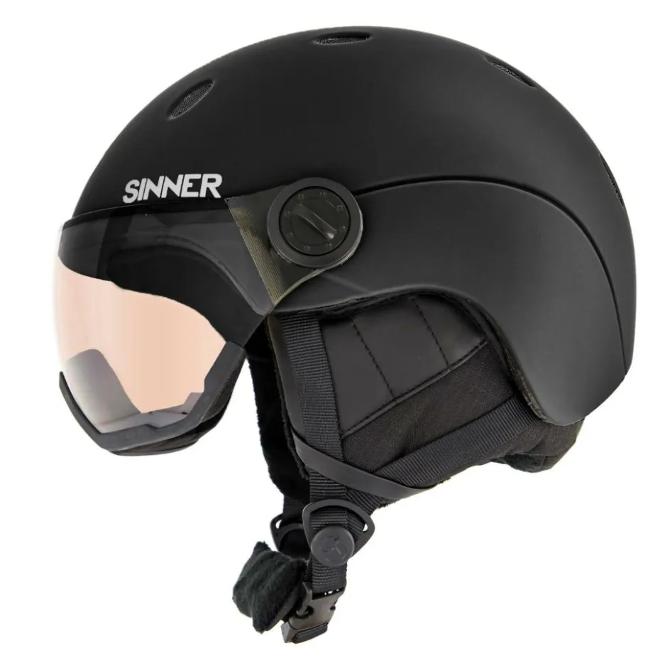 Sinner Skihelmen|Wintersport*TITAN VISOR skihelm matte black