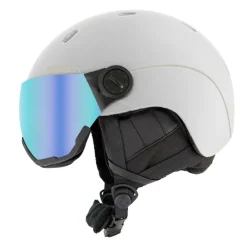 Sinner Skihelmen|Wintersport*TITAN VISOR skihelm matte white blue