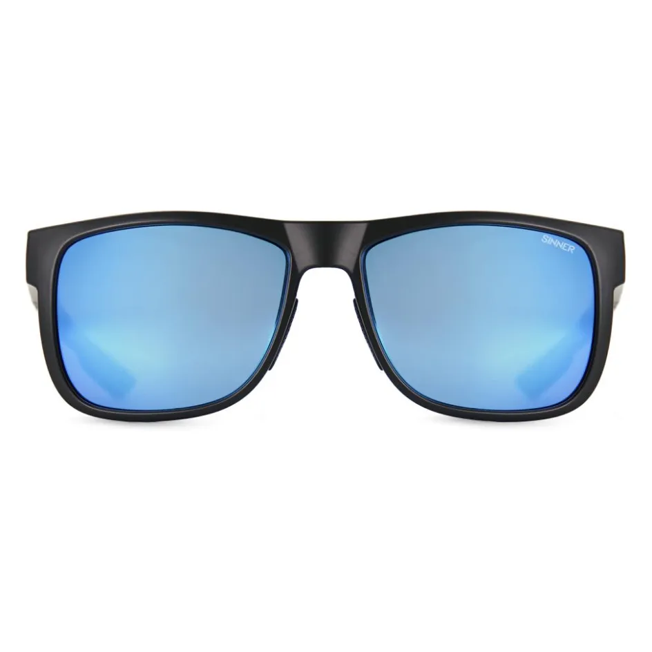 Sinner Zonnebrillen*Totai zonnebril smoke icy blue oil matte black