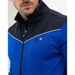 Sjeng Sports Tenniskleding* Alistar trainingsjack heren blue neon