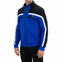 Sjeng Sports Tenniskleding* Amar trainingsjack heren blue neon